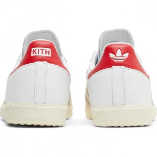 Adidas Kith X Samba OG Classics Program - White Red