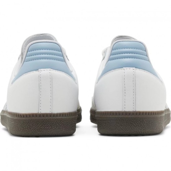 Adidas Samba OG White Halo Blue Adidas Samba OG White Halo Blue