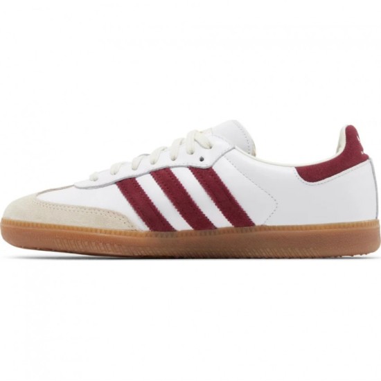 Adidas Sporty Rich X Samba OG White Core Burgundy