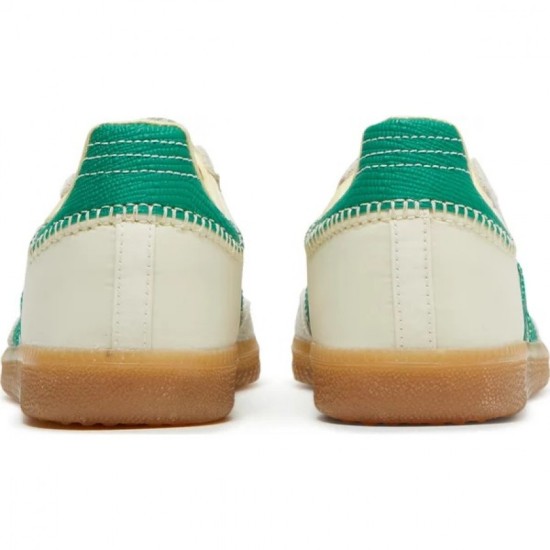 Adidas X Wales Bonner Samba Cream White Bold Green