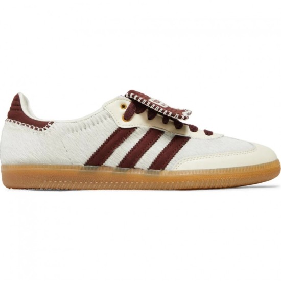 Adidas X Wales Bonner Samba Pony Tonal Cream White