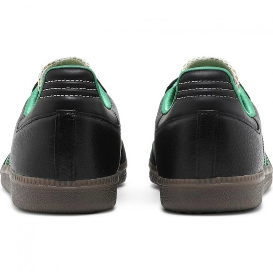 Wales Bonner X Adidas Samba Black Green Wales Bonner X Adidas Samba Black Green