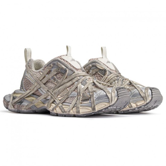 3XL Extreme Lace Sneaker Light Beige 3XL Extreme Lace Sneaker Light Beige