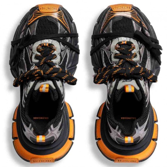  3XL Sneaker Black Orange