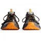  3XL Sneaker Black Orange