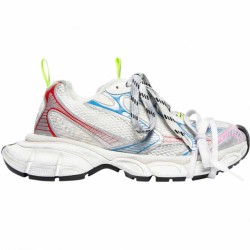  3XL Sneaker Worn-Out - White Blue Red