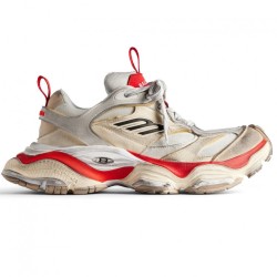  Cargo Sneaker Worn-Out - Beige Red