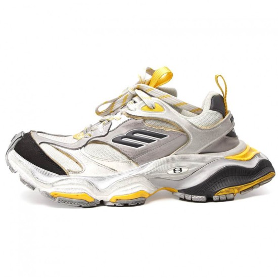Cargo Sneaker Worn-Out - Grey Yellow Cargo Sneaker Worn-Out - Grey Yellow