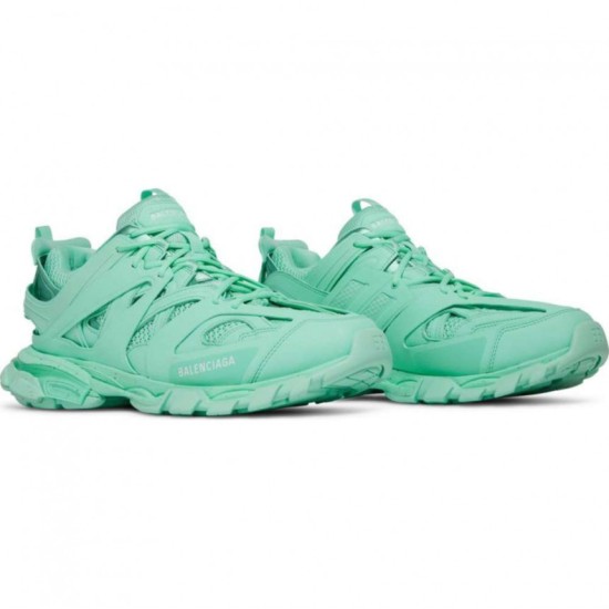 Recycled Track Sneaker Light Green Recycled Track Sneaker Light Green