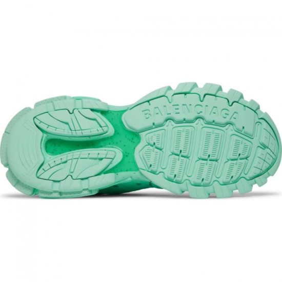 Recycled Track Sneaker Light Green Recycled Track Sneaker Light Green