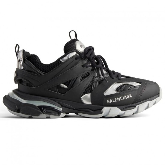 Track Sneaker Black Silver Track Sneaker Black Silver
