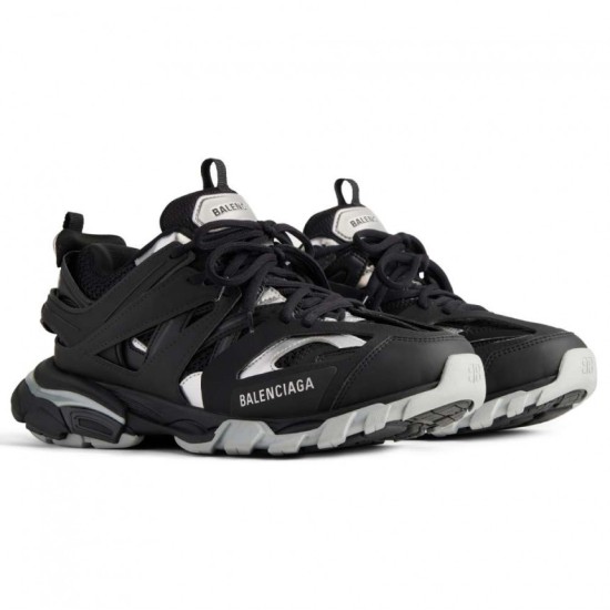 Track Sneaker Black Silver Track Sneaker Black Silver
