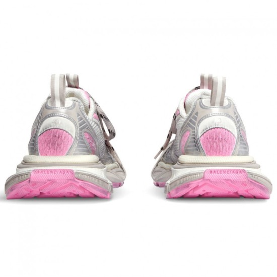 Women's 3XL Trainers in WhiteGreyPink Women's 3XL Trainers in WhiteGreyPink