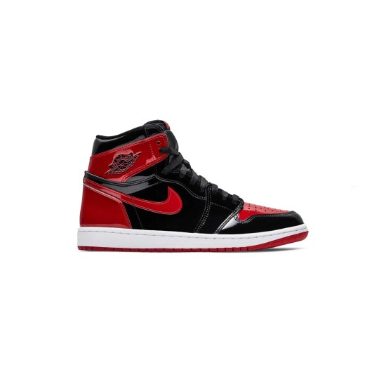 Jordan 1 High Patent Bred Jordan 1 High Patent Bred