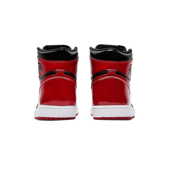 Jordan 1 High Patent Bred Jordan 1 High Patent Bred