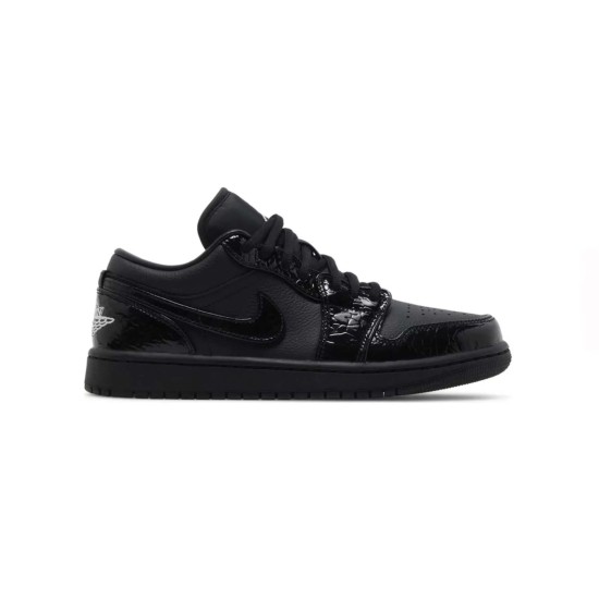 Jordan 1 Low SE Black Croc Jordan 1 Low SE Black Croc