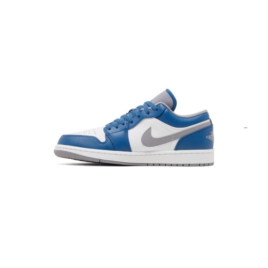 Jordan 1 Low True Blue Cement Jordan 1 Low True Blue Cement