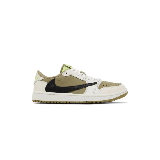 Travis Scott x Air Jordan 1 Low Golf Neutral Olive