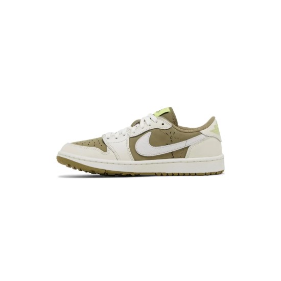 Travis Scott x Air Jordan 1 Low Golf Neutral Olive