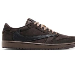 Travis Scott x Air Jordan 1 Low OG SP Velvet Brown