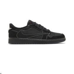 Travis Scott x Jordan 1 Low  Black Phantom