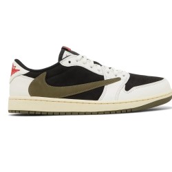 Travis Scott x Jordan 1 Low  Olive