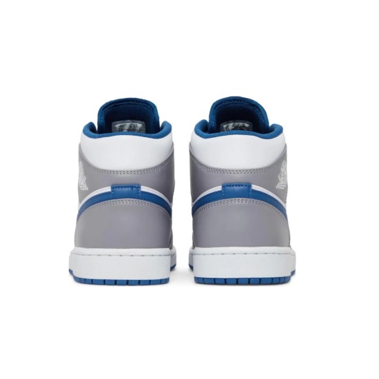 Jordan 1 Mid Cement True Blue Jordan 1 Mid Cement True Blue