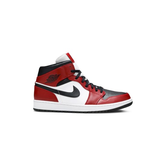 Jordan 1 Mid Chicago Black Toe Jordan 1 Mid Chicago Black Toe