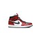 Jordan 1 Mid Chicago Black Toe