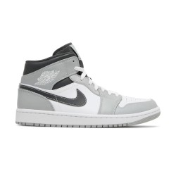 Jordan 1 Mid Light Smoke Grey