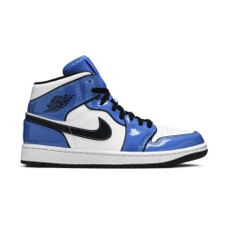 Jordan 1 Mid Signal Blue