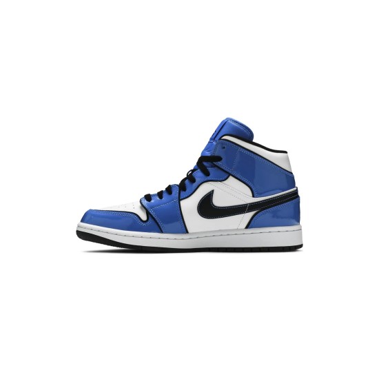 Jordan 1 Mid Signal Blue Jordan 1 Mid Signal Blue