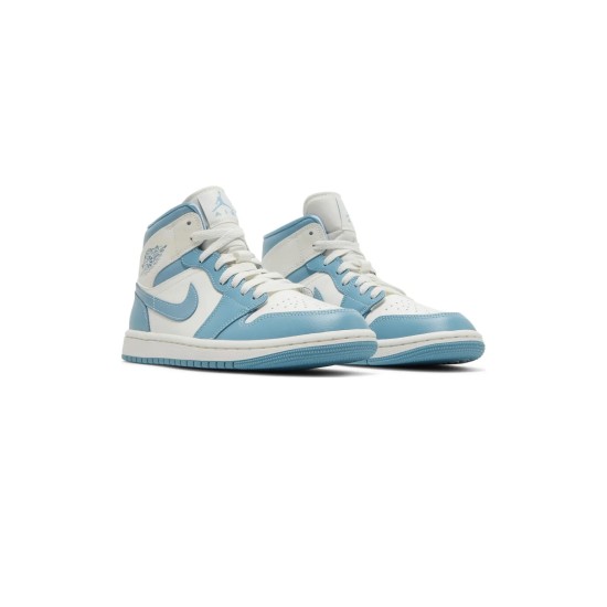 Jordan 1 Mid University Blue White Jordan 1 Mid University Blue White