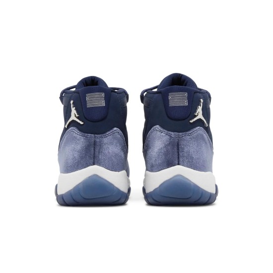 Jordan 11 High Midnight Navy Velvet Jordan 11 High Midnight Navy Velvet
