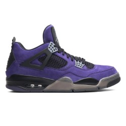 Travis Scott x Jordan 4 F&F Purple Suede