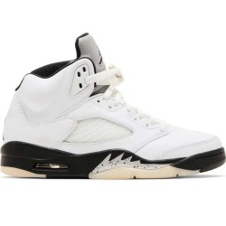 Jordan 5 White Black