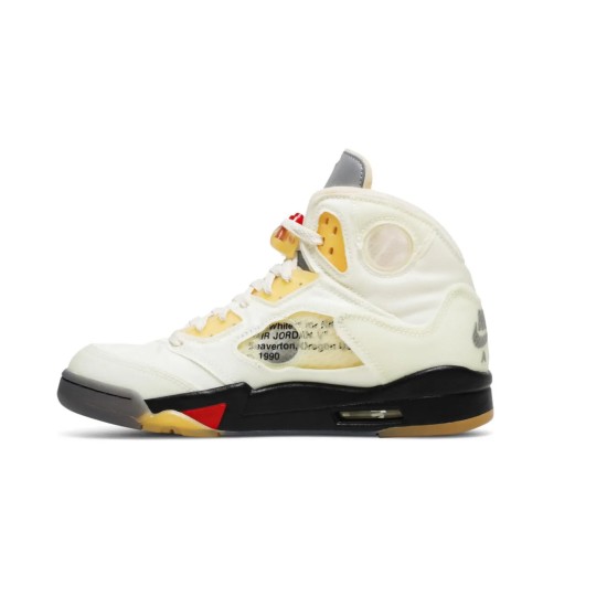Off-White x Jordan 5 Retro Sail Off-White x Jordan 5 Retro Sail