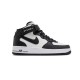Stussy x Air Force 1 Mid Black White Stussy x Air Force 1 Mid Black White