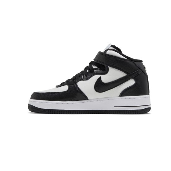 Stussy x Air Force 1 Mid Black White Stussy x Air Force 1 Mid Black White