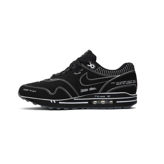 Air Max 1 Tinker Sketch to Shelf Black Air Max 1 Tinker Sketch to Shelf Black