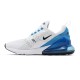 Air Max 270 White Photo Blue Air Max 270 White Photo Blue