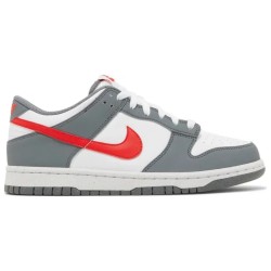 Dunk Low Smoke Grey Light Crimson