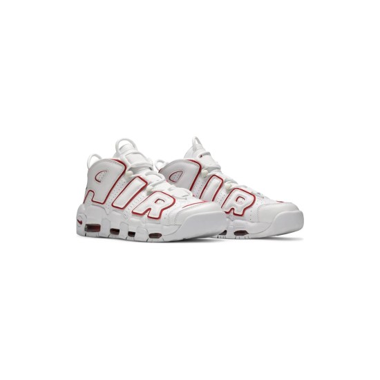 More Uptempo 96 White Red More Uptempo 96 White Red
