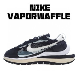 Sacai x VaporWaffle Black White