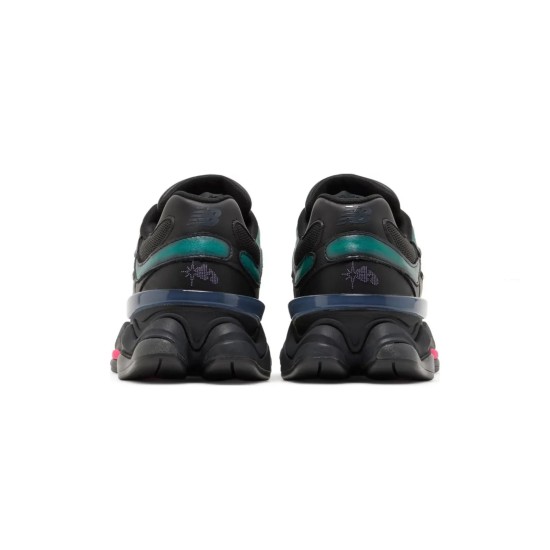Mowalola x New Balance 9060 Burglarwear Green Mowalola x New Balance 9060 Burglarwear Green
