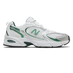 New Balance 530 White Nightwatch Green